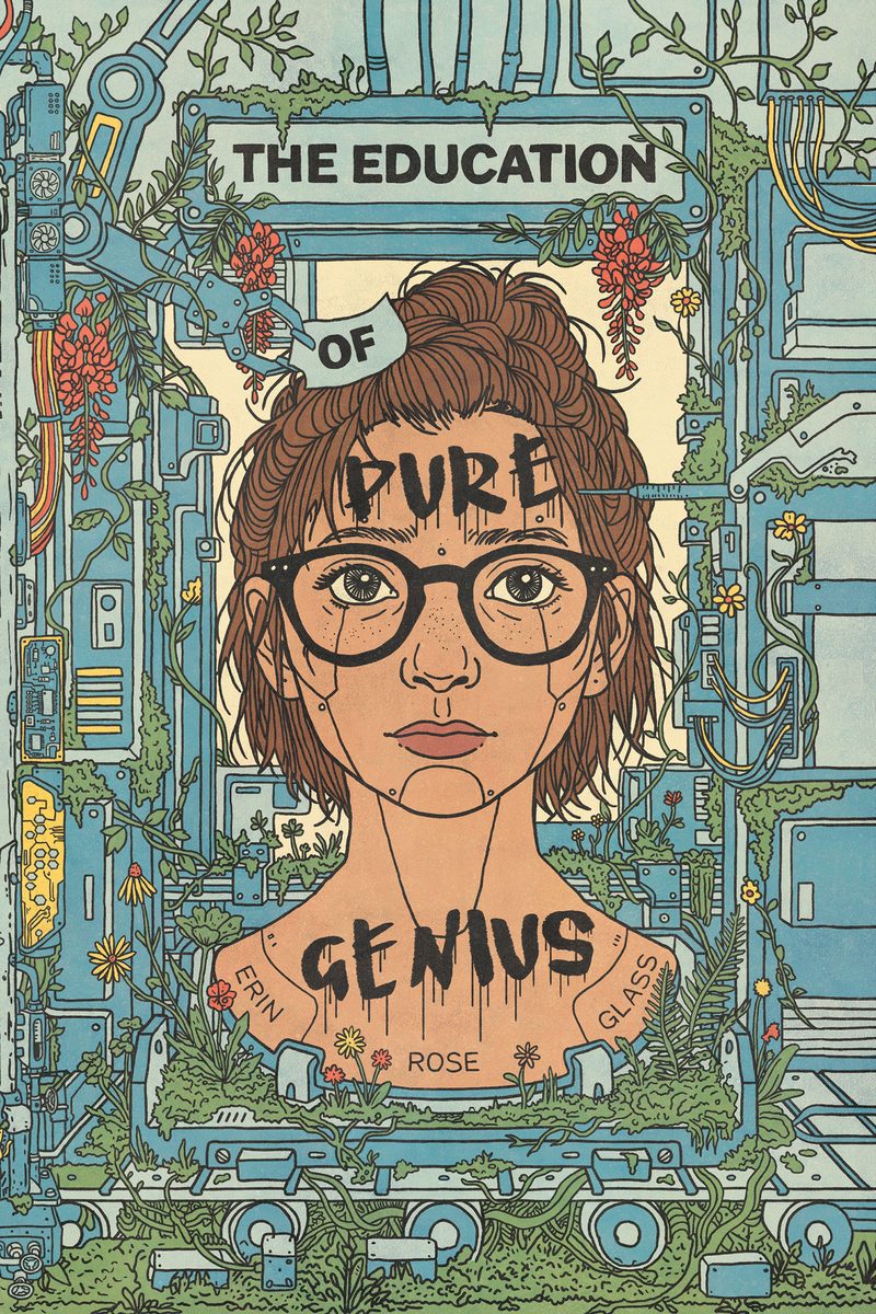 Cover of The Education of PureGenius by Erin Rose Glass